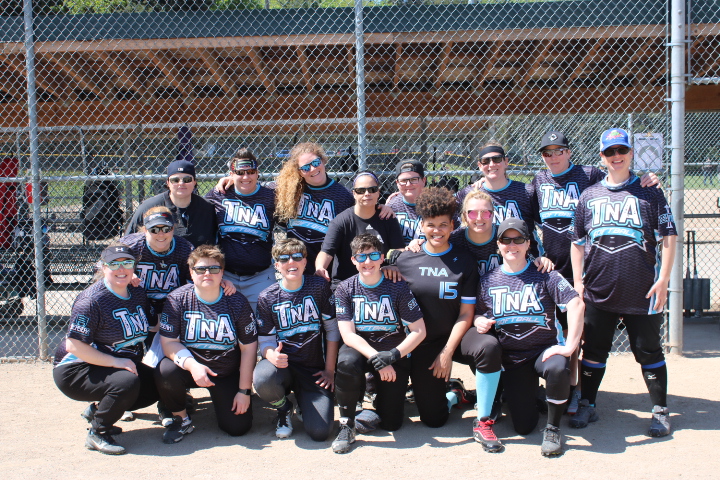 Rainbow city softball team photo